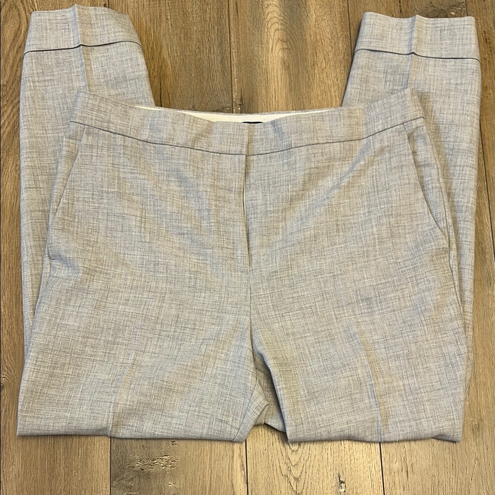 🩶 Ann Taylor Gray Cuffed Trousers